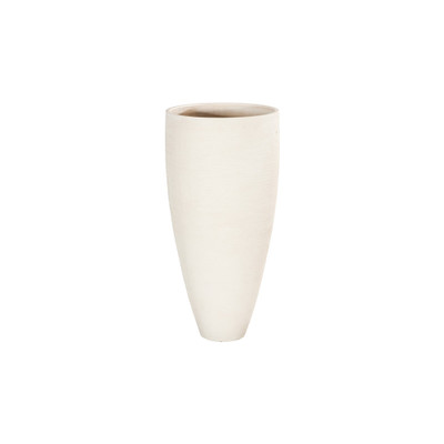Phillips Collection Flora Grande Planter - White Stone