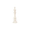 Phillips Collection Bishop Chess Sculpture - Cast Stone White