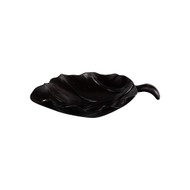 Phillips Collection Leaf Bowl - Teak Wood - Black
