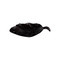 Phillips Collection Leaf Bowl - Teak Wood - Black