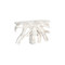 Phillips Collection Cast Teak Root Console - White Stone