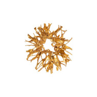 Phillips Collection Cast Root Wall Decor - Gold Leaf