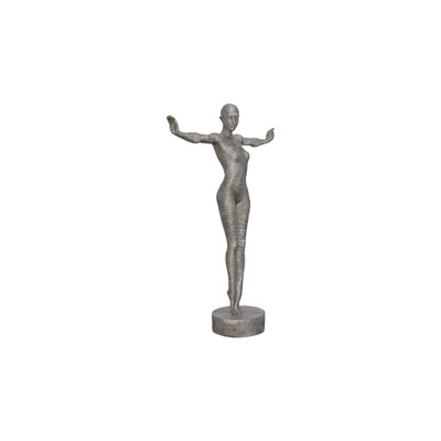 Phillips Collection Outstretched Arms Standing Sculpture - Aluminum