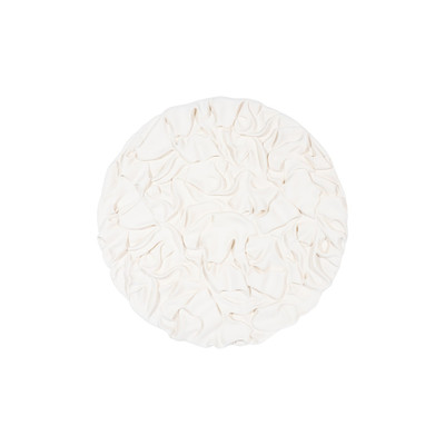 Phillips Collection Drape Wall Art - White Stone - Round