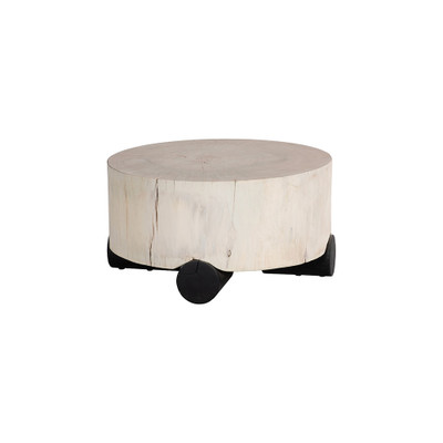 Phillips Collection Core Coffee Table - Black Base - Bleached