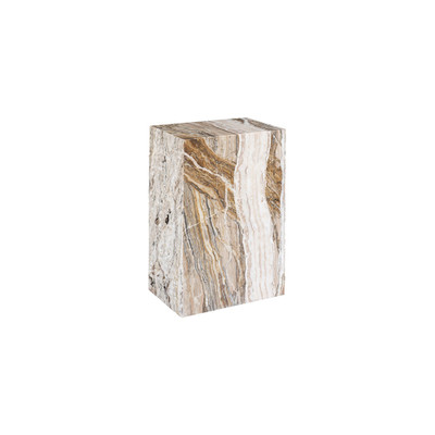 Phillips Collection Onyx Pedestal - Natural Brown