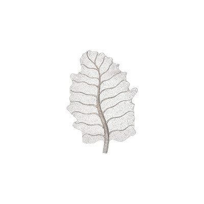Phillips Collection Metallurgy Leaf Wall Art - Stainless Steel