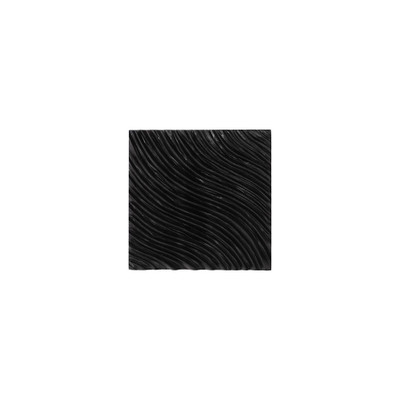 Phillips Collection Carved Wall Tile - Black - Wave