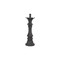Phillips Collection Queen Chess Sculpture - Cast Stone Black