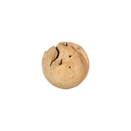 Phillips Collection Teak Wood Ball - Small - Bleached