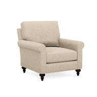 Ambella Impressions Chair - Modern Roll Arm