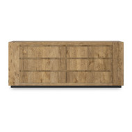 Four Hands Abaso 6 - Drawer Dresser - Rustic Wormwood Oak