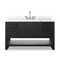 Four Hands Anthem Single Wide Vanity - Black Wash Oak Veneer