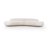 Four Hands Belen Double Chaise - Nomad Snow