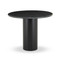 Four Hands Belle Round Dining Table - 38" - Black Marble