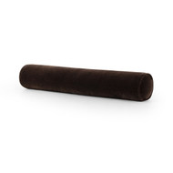 Four Hands Bridger Bolster Pillow - Monte Chocolate