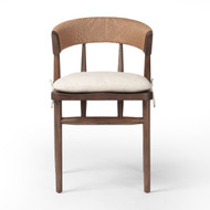Four Hands Buxton Dining Chair - Drifted Oak - Savile Flax