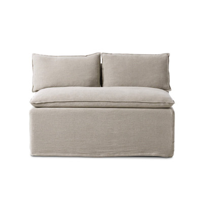 Four Hands BYO: Andre Slipcover Dining Banquette - 50"