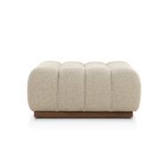 Four Hands BYO: Roma Outdoor Sectional - Ottoman - Hayes Cream