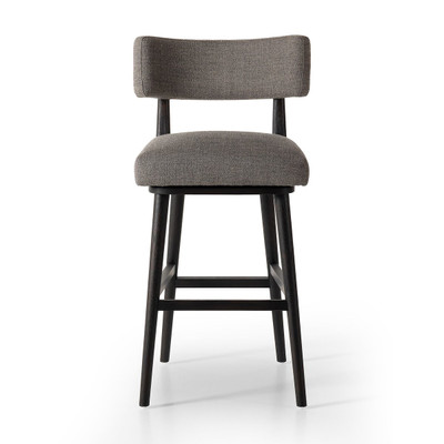 Four Hands Cardell Swivel Bar Stool - Alcala Nickel