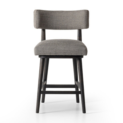 Four Hands Cardell Swivel Counter Stool - Alcala Nickel