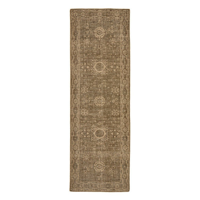 Four Hands Cortona Hand Knotted Rug - Cortona Olive - 3'X12'