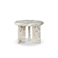 Four Hands Dakota Nesting Coffee Table - Small - Creamy Taupe Marble Solid