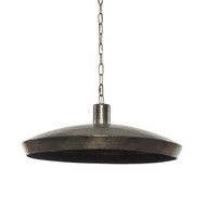 Four Hands Eldon Pendant - Hammered Dark Antique Brass
