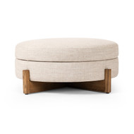 Four Hands Esben Storage Ottoman - Alcala Wheat - 39" (Closeout)