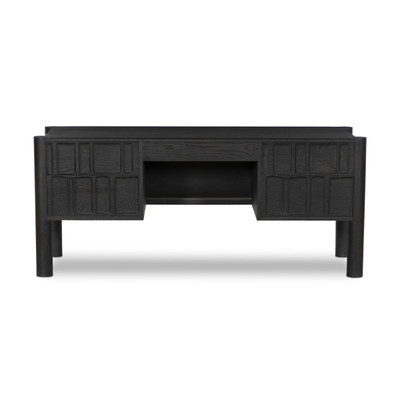 Four Hands Ezri Desk - Black Oak