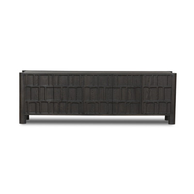 Four Hands Ezri Media Console - Black Oak