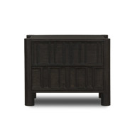 Four Hands Ezri Nightstand - Black Oak