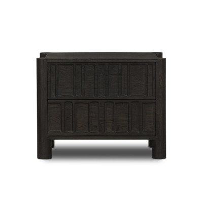 Four Hands Ezri Nightstand - Black Oak