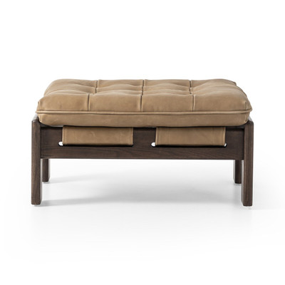 Four Hands Halston Ottoman - Palermo Drift