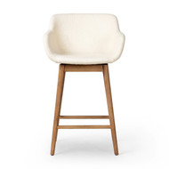 Four Hands Hannah Swivel Counter Stool - Kerbey Ivory