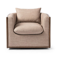 Four Hands June Swivel Chair - Alcala Fawn