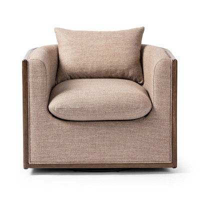 Four Hands June Swivel Chair - Alcala Fawn