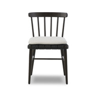 Four Hands Kershaw Dining Chair - Dover Crescent - Black Rush