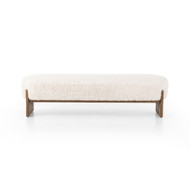 Four Hands Kirby Accent Bench - Andes Natural