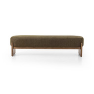 Four Hands Kirby Accent Bench - Sutton Olive