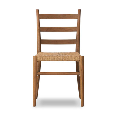 Four Hands Ladder Back Outdoor Dining Chair - Stained Toasted Brown