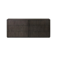 Four Hands Leo 6 Drawer Dresser - Smoked Black