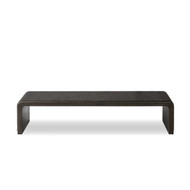 Four Hands Leo Coffee Table - Smoked Black