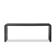 Four Hands Leo Console Table - Smoked Black
