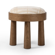 Four Hands Louise Accent Stool - Sheffield Ivory
