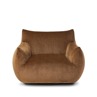 Four Hands Margot Swivel Chair - Altair Sienna