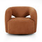 Four Hands Mazie Swivel Chair - Nubuck Cognac