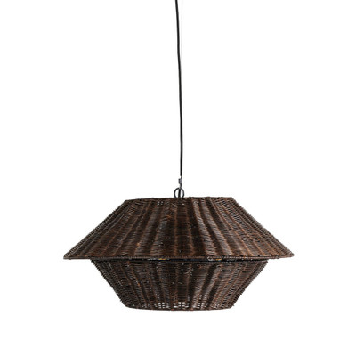Four Hands Mccarthy Pendant - Brown Rattan