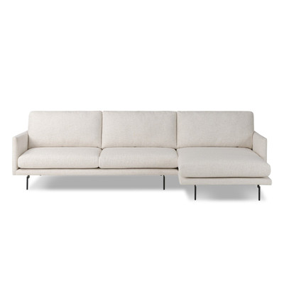 Four Hands Melle 2 - Piece Sectional - Right Chaise - Omari Natural