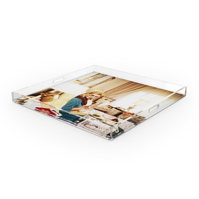 Four Hands Monocled Miss Tray by Slim Aarons